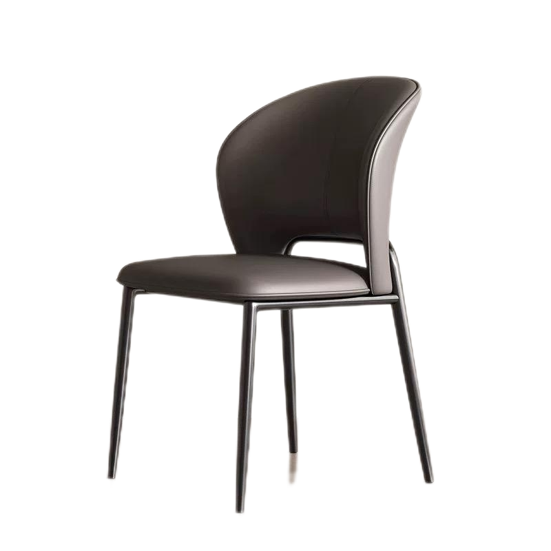 欣家居 義式極簡 輕奢高級 軟包餐桌椅 家用餐椅YX686