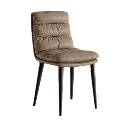 欣家居 現代簡約  輕奢高級感辦公椅 家用餐椅麵包椅