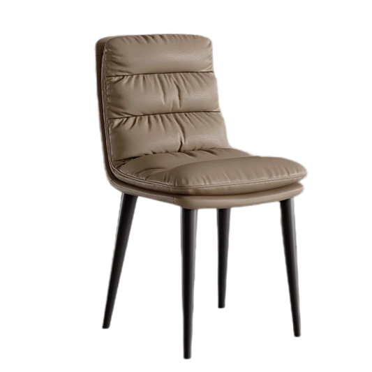 欣家居 現代簡約  輕奢高級感辦公椅 家用餐椅麵包椅