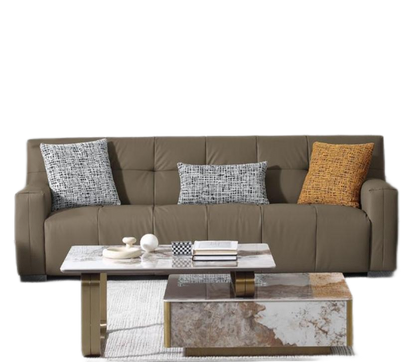 欣家居 現代義式沙發 貓抓皮  直排小戶型沙發 簡約客廳 YSH-346