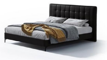 欣家居 實木框架 真皮 碳素鋼腳 大床 LPBX232FB