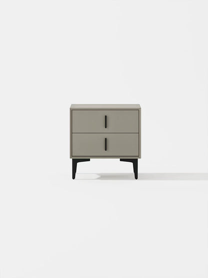 欣家居 中纖板 松木抽 仿皮 碳素鋼五金腳 床頭櫃 LPGN176