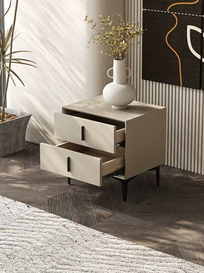 欣家居 中纖板 松木抽 仿皮 碳素鋼五金腳 床頭櫃 LPGN176