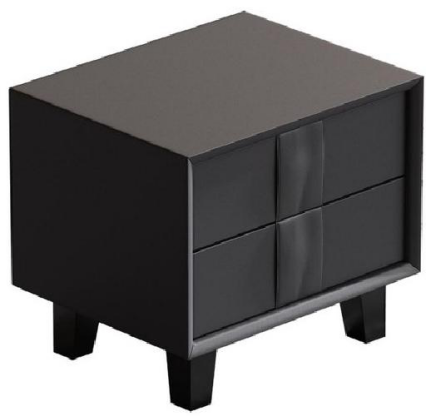 欣家居 E1級環保中纖板 實木 仿皮 床頭櫃 LPGN200