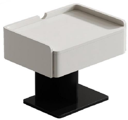 欣家居 E1級中纖板 多層實木板 松木抽鬥 床頭櫃 LPGN209FD