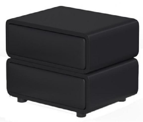 欣家居 中纖板 仿皮 實木 床頭櫃 LPGN212