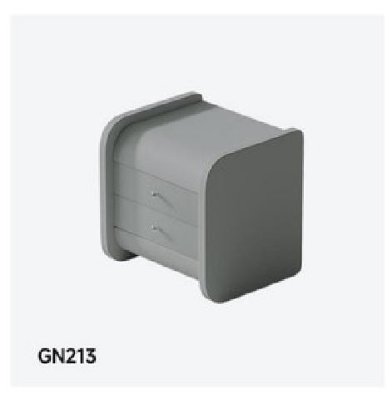 欣家居 中纖板 松木抽 仿皮 碳素鋼五金腳 床頭櫃 LPGN213