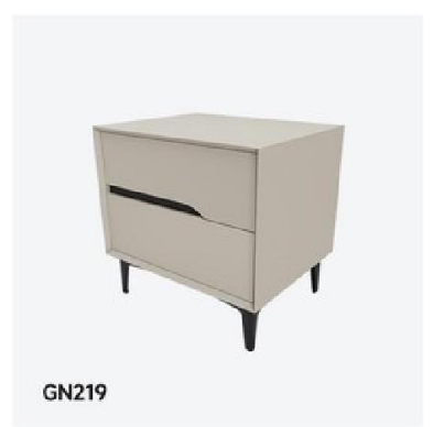 欣家居 中纖板 仿皮 實木抽床頭櫃 LPGN219