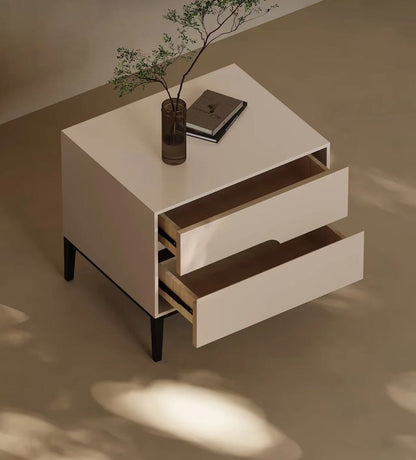 欣家居 中纖板 仿皮 實木抽床頭櫃 LPGN219