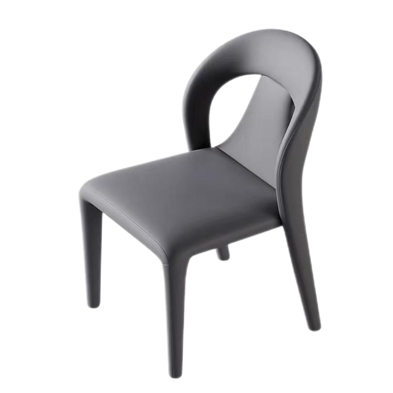 欣家居 義式現代簡約 軟包靠背 家用餐桌椅YX643FC