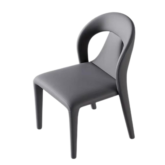 欣家居 義式現代簡約 軟包靠背 家用餐桌椅YX643FC