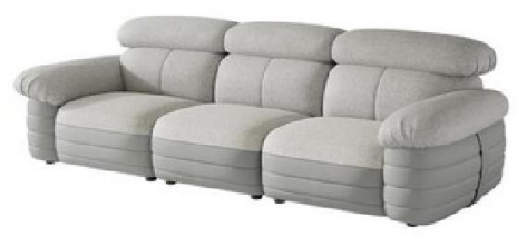 欣家居 實木 羽絨 雪尼爾布 超遷皮 四人位沙發 LPS0560