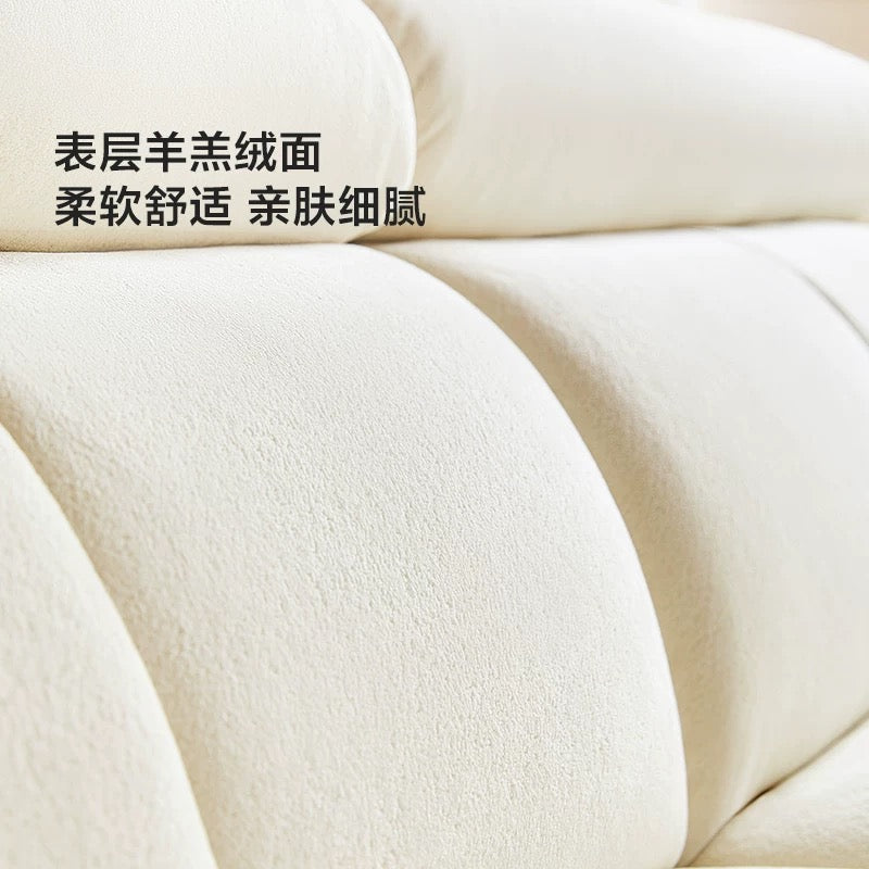 欣家居 實木 羽絨 雪尼爾布 超遷皮 四人位沙發 LPS0560