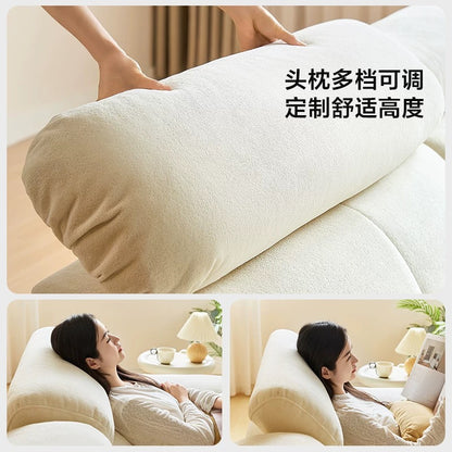 欣家居 實木 羽絨 雪尼爾布 超遷皮 四人位沙發 LPS0560