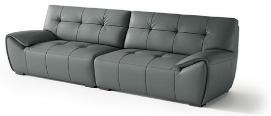 欣家居 實木碳素鋼矮腳四人位沙發 LPS0647