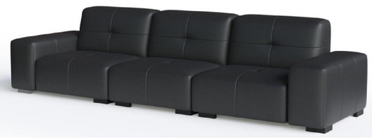 欣家居 實木 合金腳 四人位沙發 LPS0665