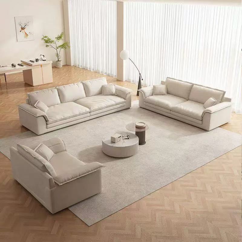 欣家居 實木 天鵝絨 四人位沙發 LPS0674