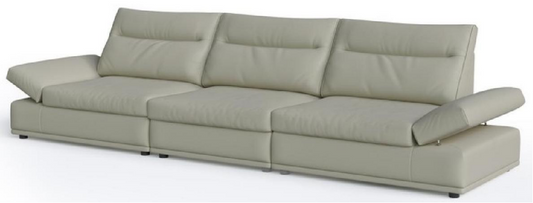 欣家居 實木 高密度海綿 四人位沙發 LPS0690