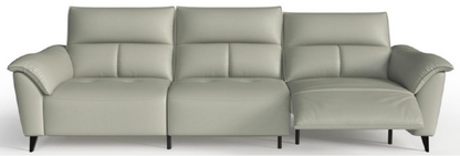 欣家居 實木 高密度海綿 頭層真皮 功能沙發 LPS0735