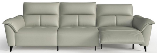 欣家居 實木 高密度海綿 頭層真皮 功能沙發 LPS0735