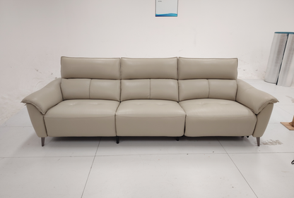 欣家居 實木 高密度海綿 頭層真皮 功能沙發 LPS0735