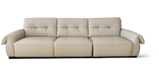 欣家居 意式間約 實木框架高回彈  四人位沙發 LPS0774