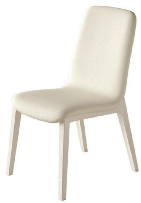 欣家居 白蠟木 高回彈海綿 仿真皮 餐椅 LPYX711