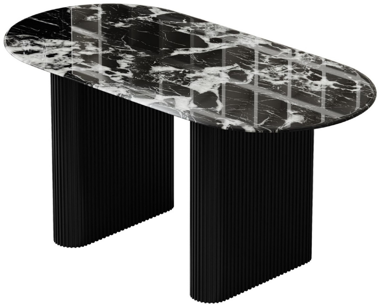 欣家居 寶格麗超晶石 中纖板 波浪板 餐桌 LPZD239FC