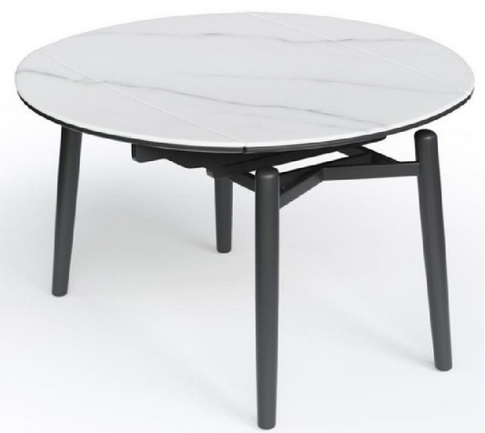 欣家居 橡木 碳素鋼功能架 彩晶石 功能餐桌 LPZD262