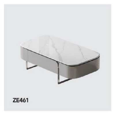 欣家居 A89微晶石 E1級中纖板 201不銹鋼 松木抽鬥 茶幾 LPZE461